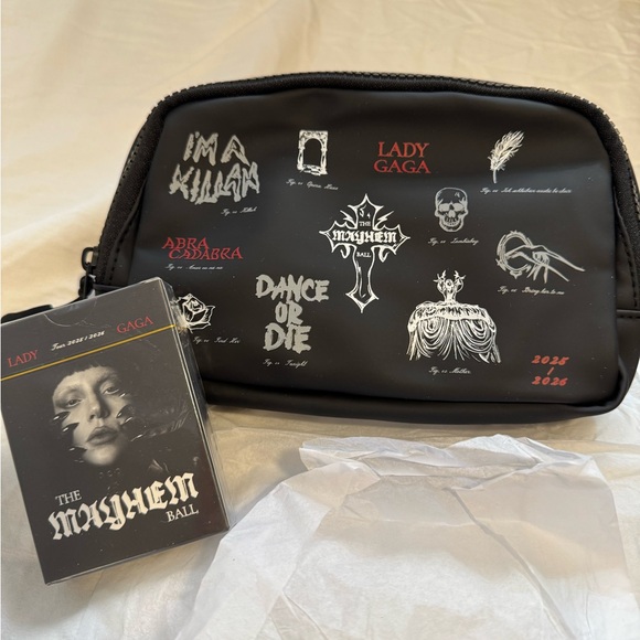 Lady Gaga Handbags - Lady Gaga mayhem ball vip package